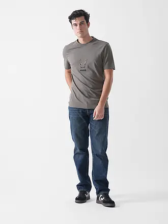 HUGO | T-Shirt DUGOLINI | grau